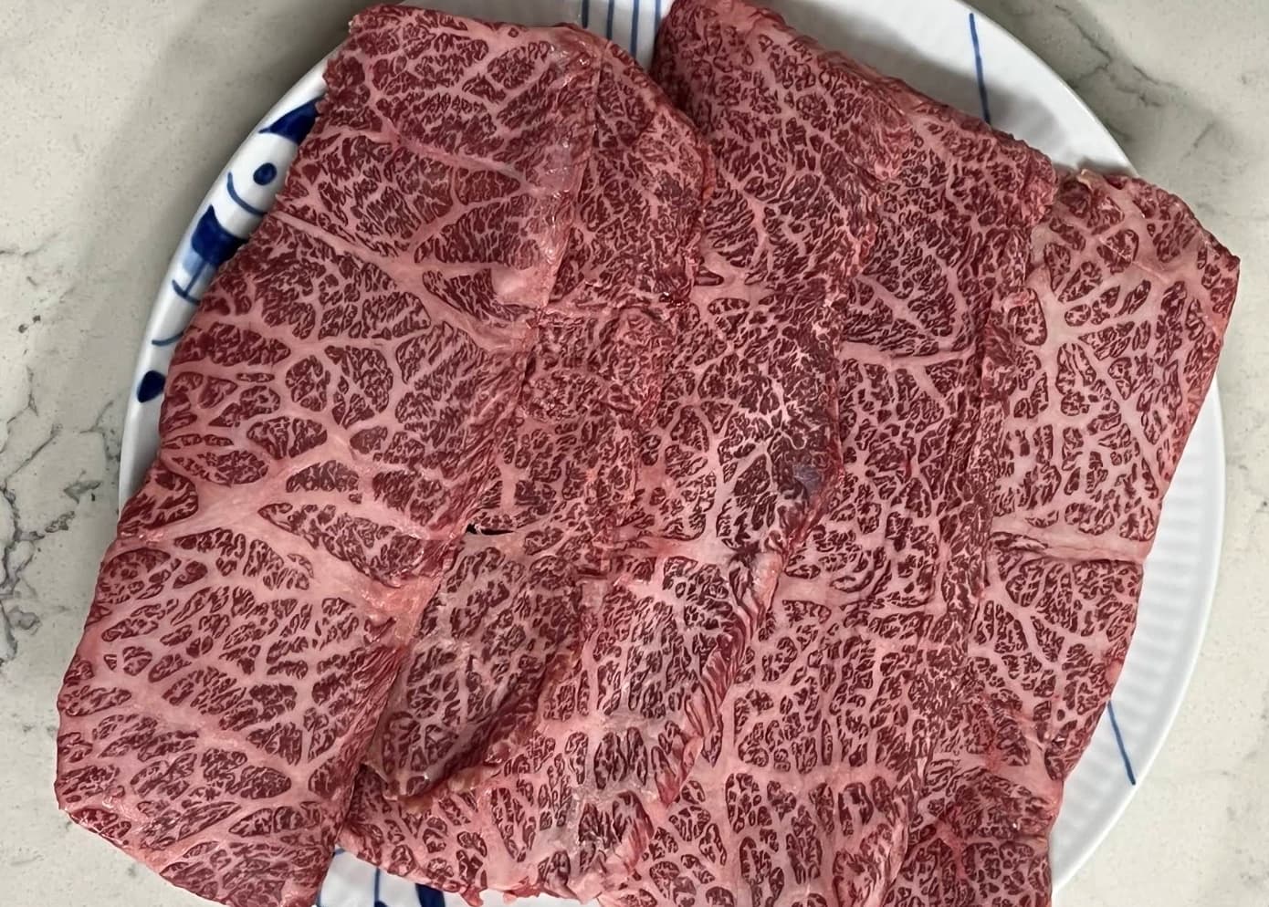 GOSANCHON — marbled hanwoo beef close ups